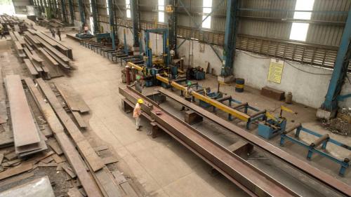 H Beam Automatic Fit Up Line