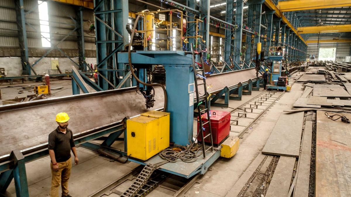 Automatic SAW Welding Station